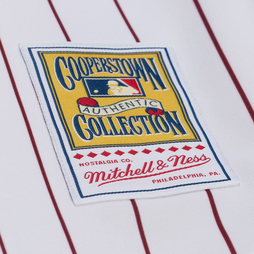 Philadelphia Phillies Mitchell & Ness White Authentic MLB Jersey