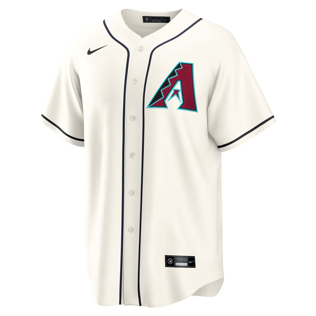 Arizona Diamondbacks Nike Cream Replica MLB Jersey