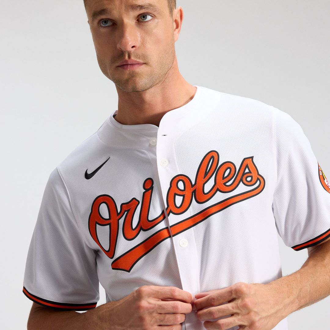 Baltimore Orioles Nike White Authentic MLB Jersey