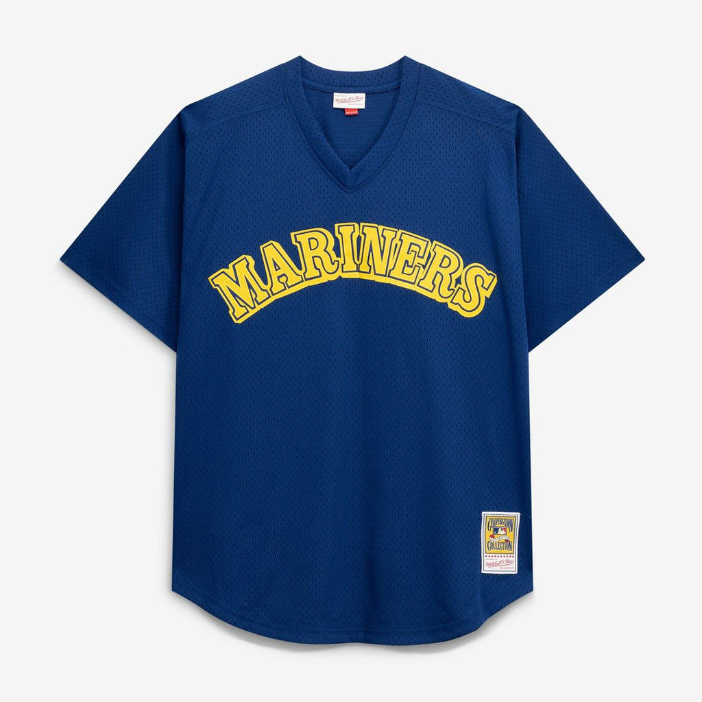 Seattle Mariners Mitchell & Ness Navy Authentic MLB Jersey