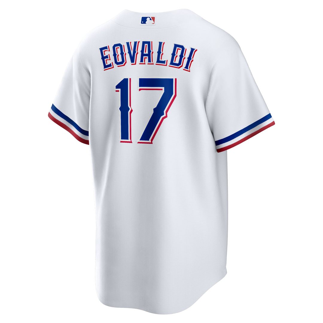 Texas Rangers Nike White Replica MLB Jersey