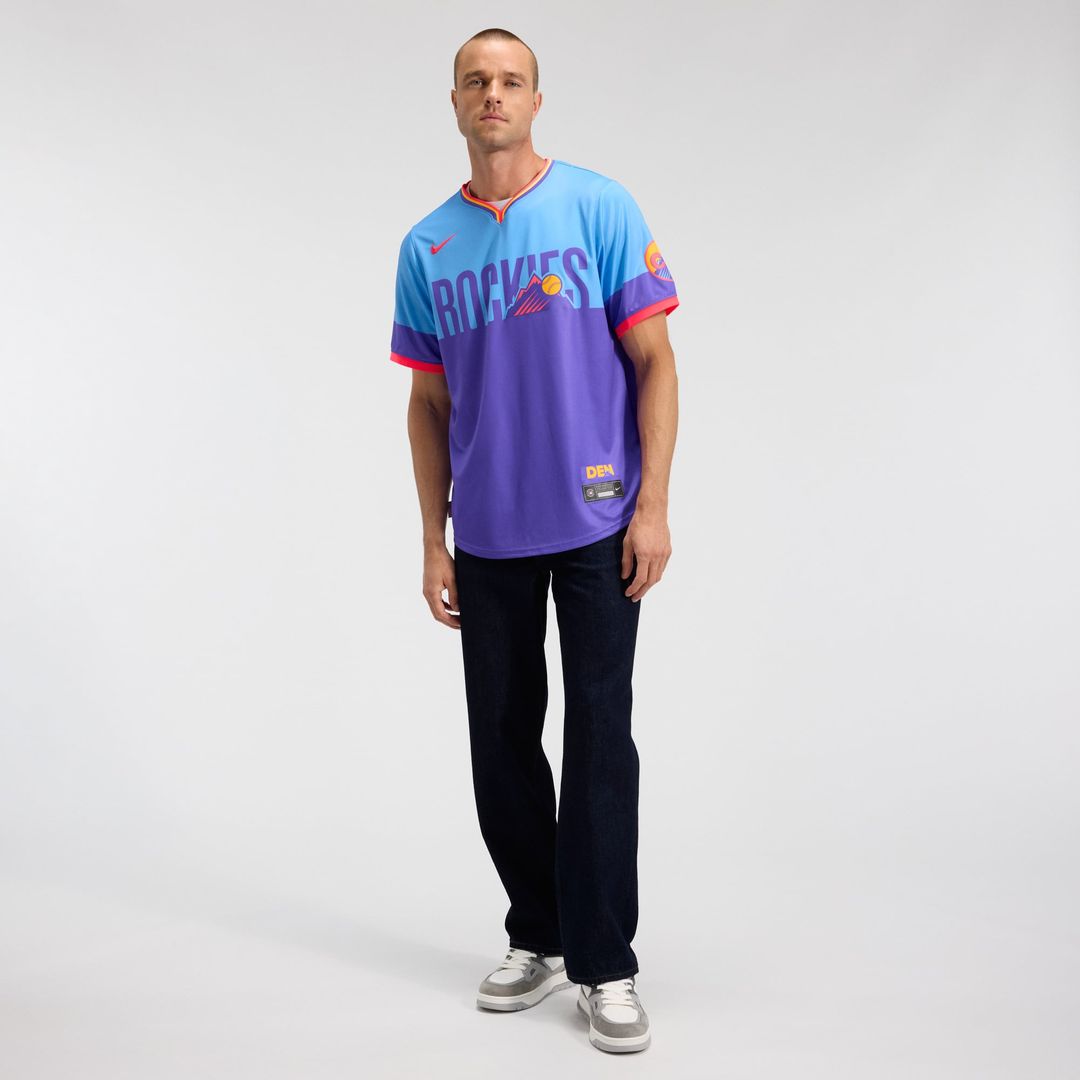 Colorado Rockies Nike Blue MLB Jersey
