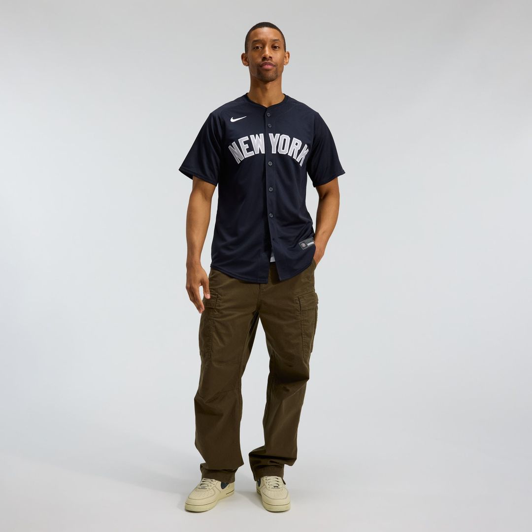New York Yankees Nike White Authentic MLB Jersey