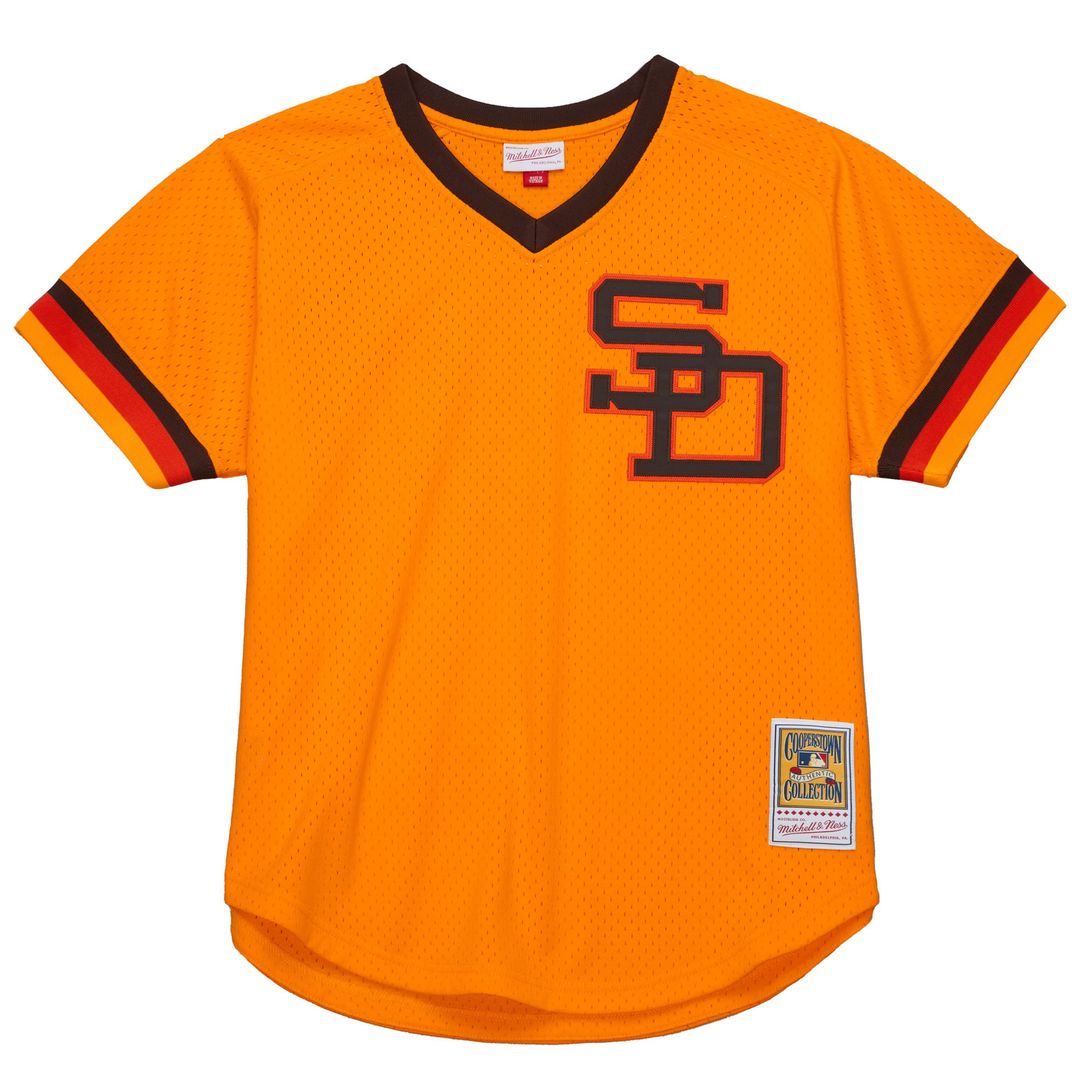 San Diego Padres Mitchell & Ness Gold MLB Jersey