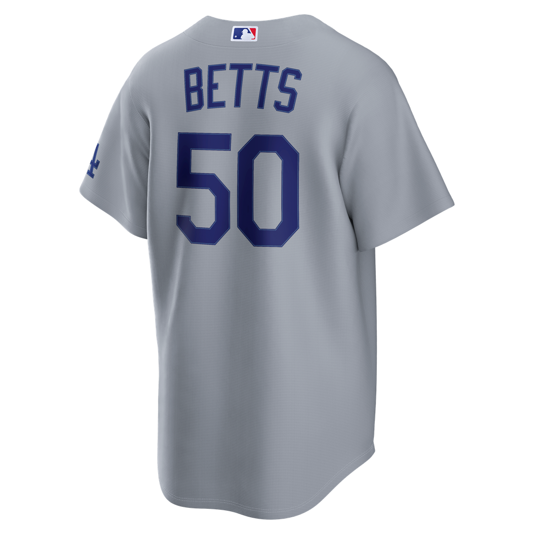 Los Angeles Dodgers Nike Gray Authentic MLB Jersey