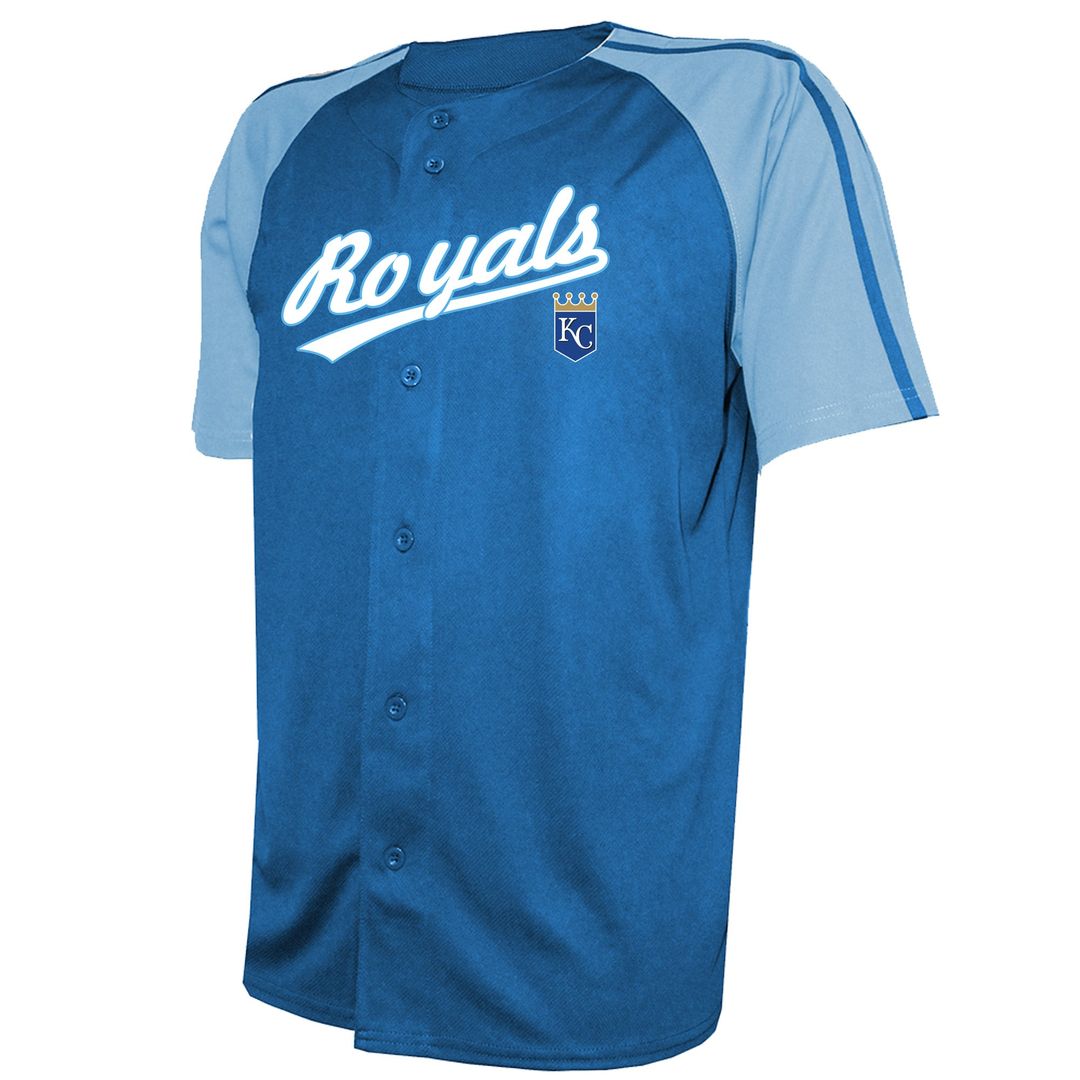 Kansas City Royals Stitches Royal MLB Jersey