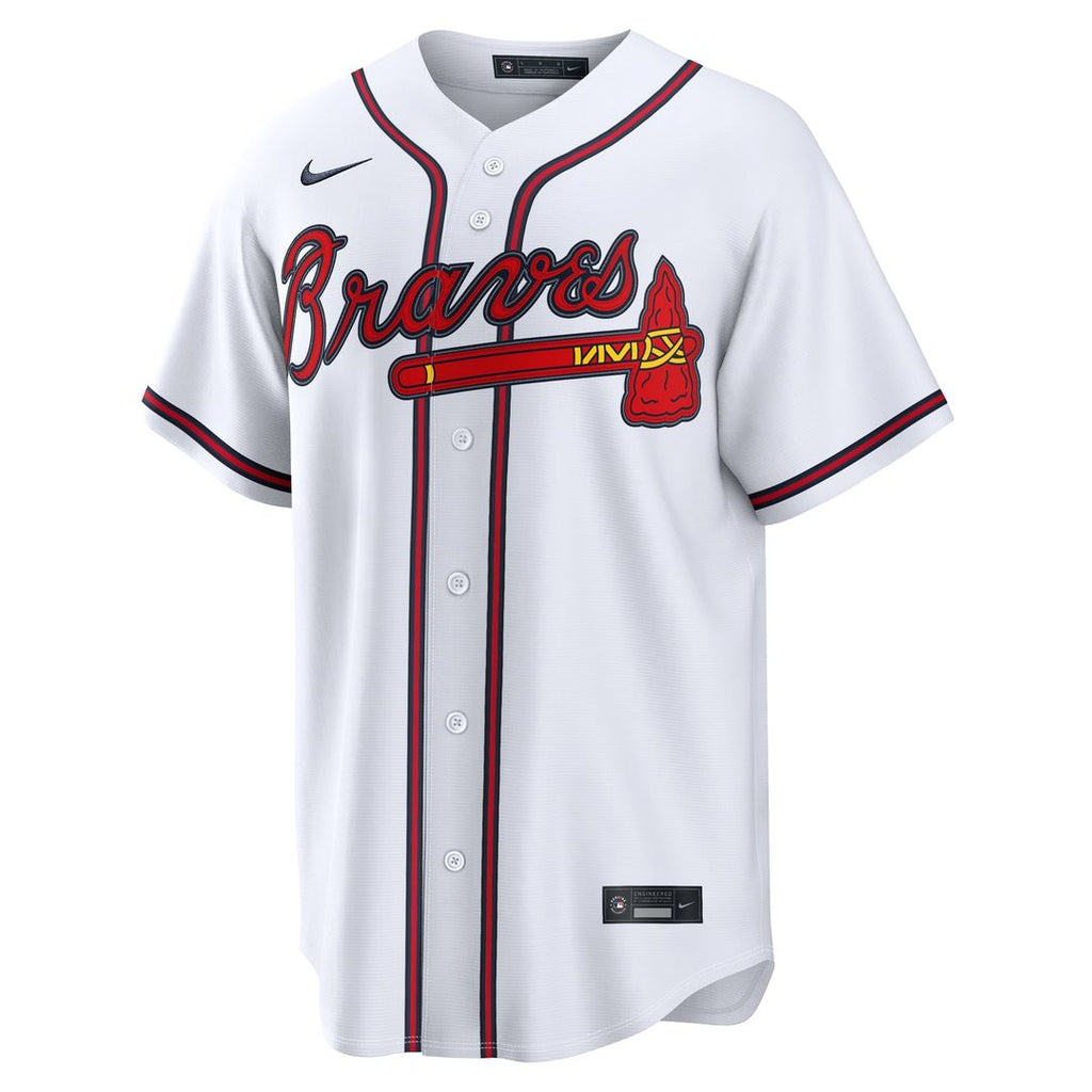 Atlanta Braves Nike White Replica MLB Jersey