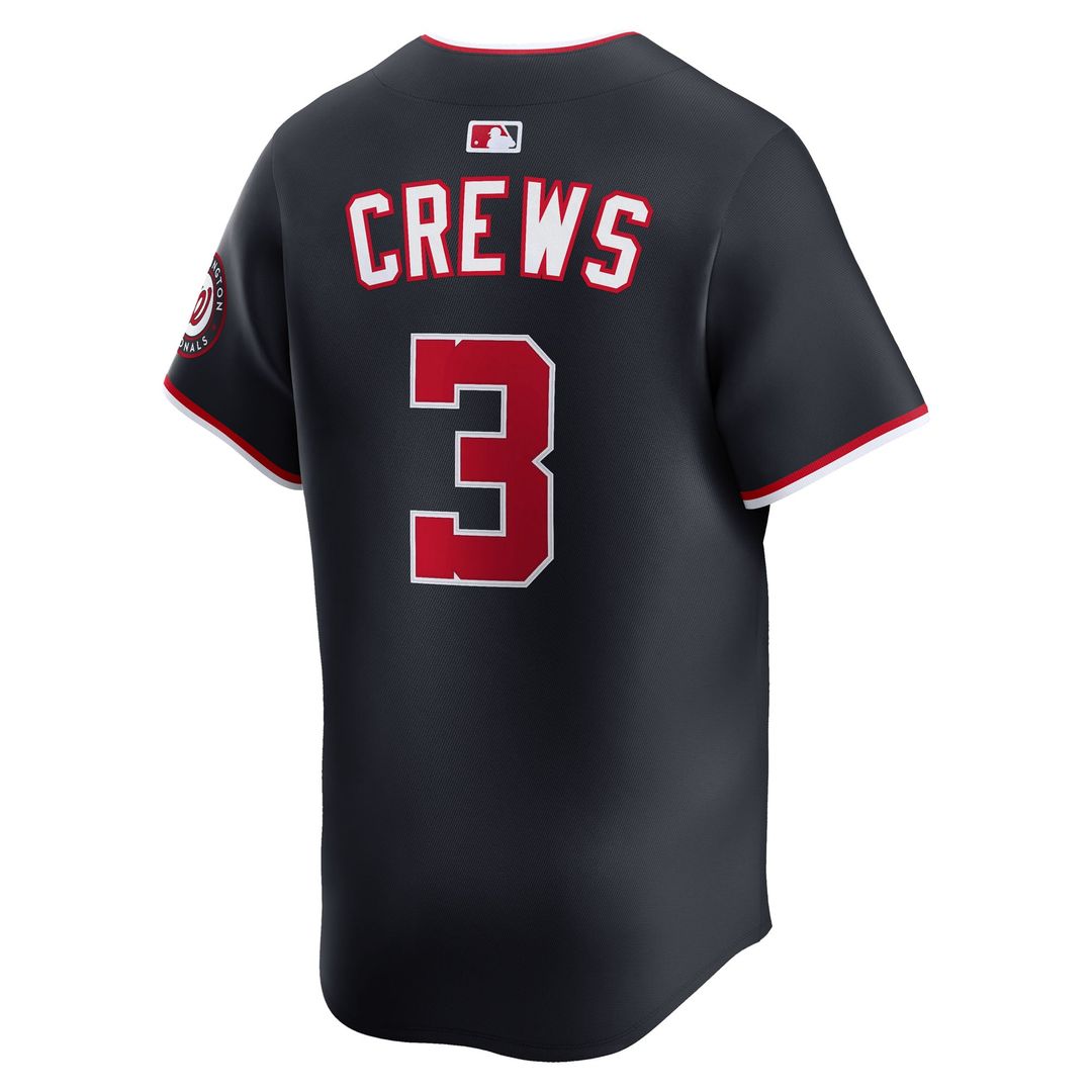 Washington Nationals Nike Navy Authentic MLB Jersey