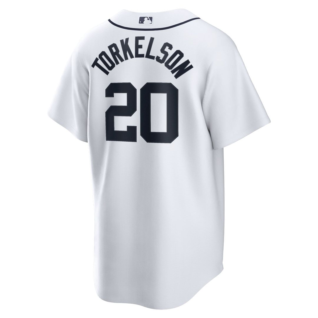 Detroit Tigers Nike White Replica MLB Jersey