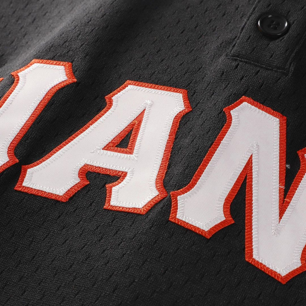 San Francisco Giants Mitchell & Ness Black Authentic MLB Jersey