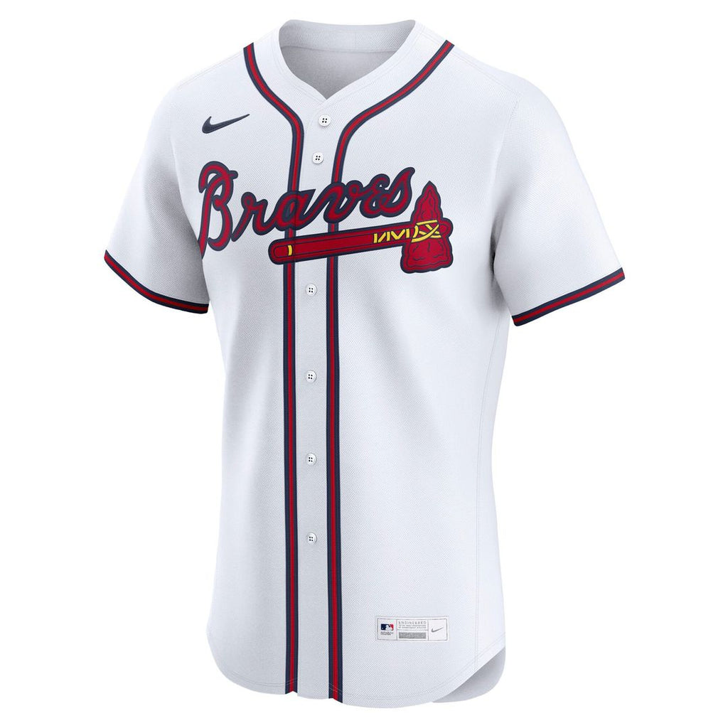 Atlanta Braves Nike White Authentic MLB Jersey