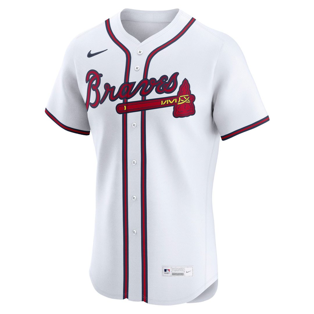 Atlanta Braves Nike White Authentic MLB Jersey
