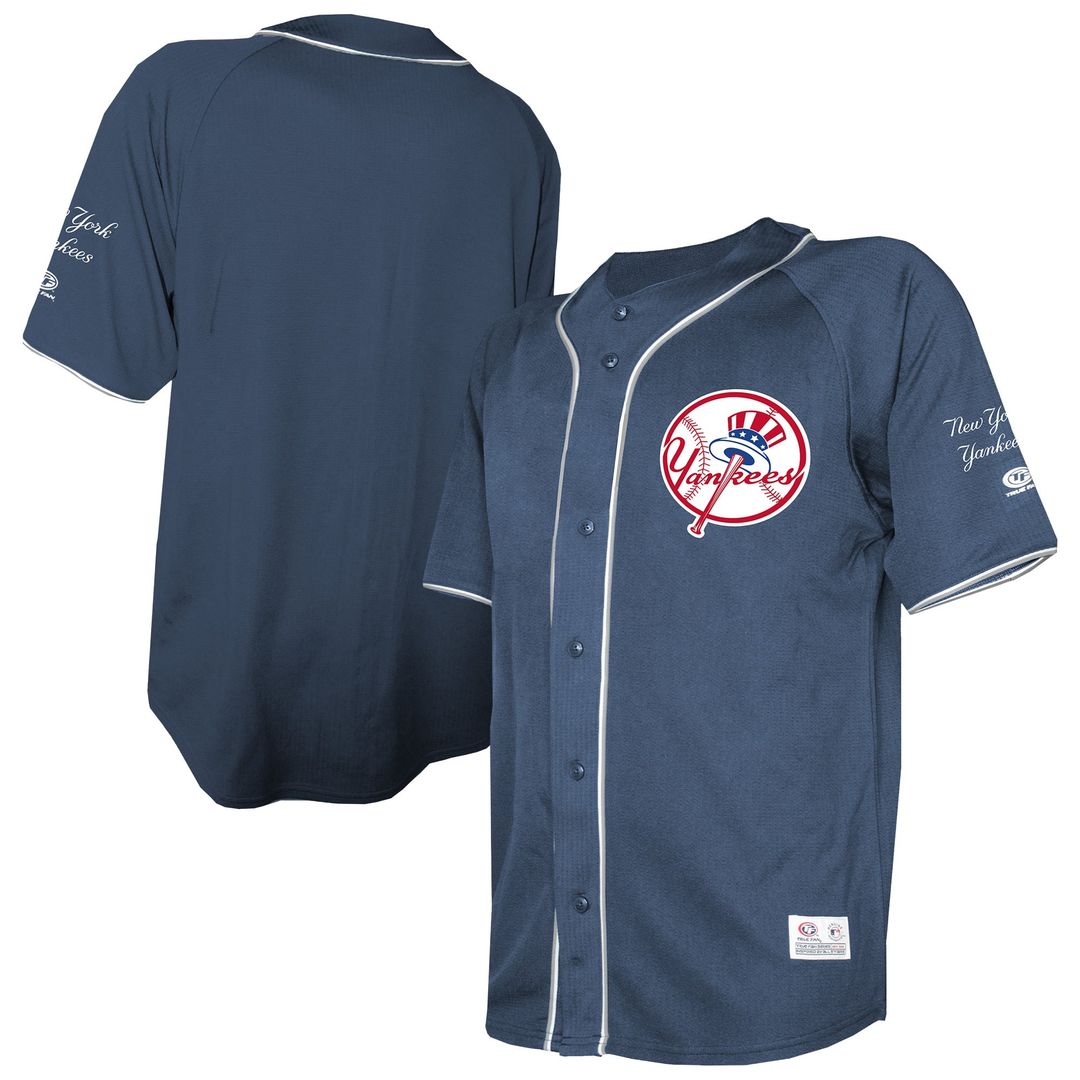 New York Yankees Stitches Navy MLB baseball jersey