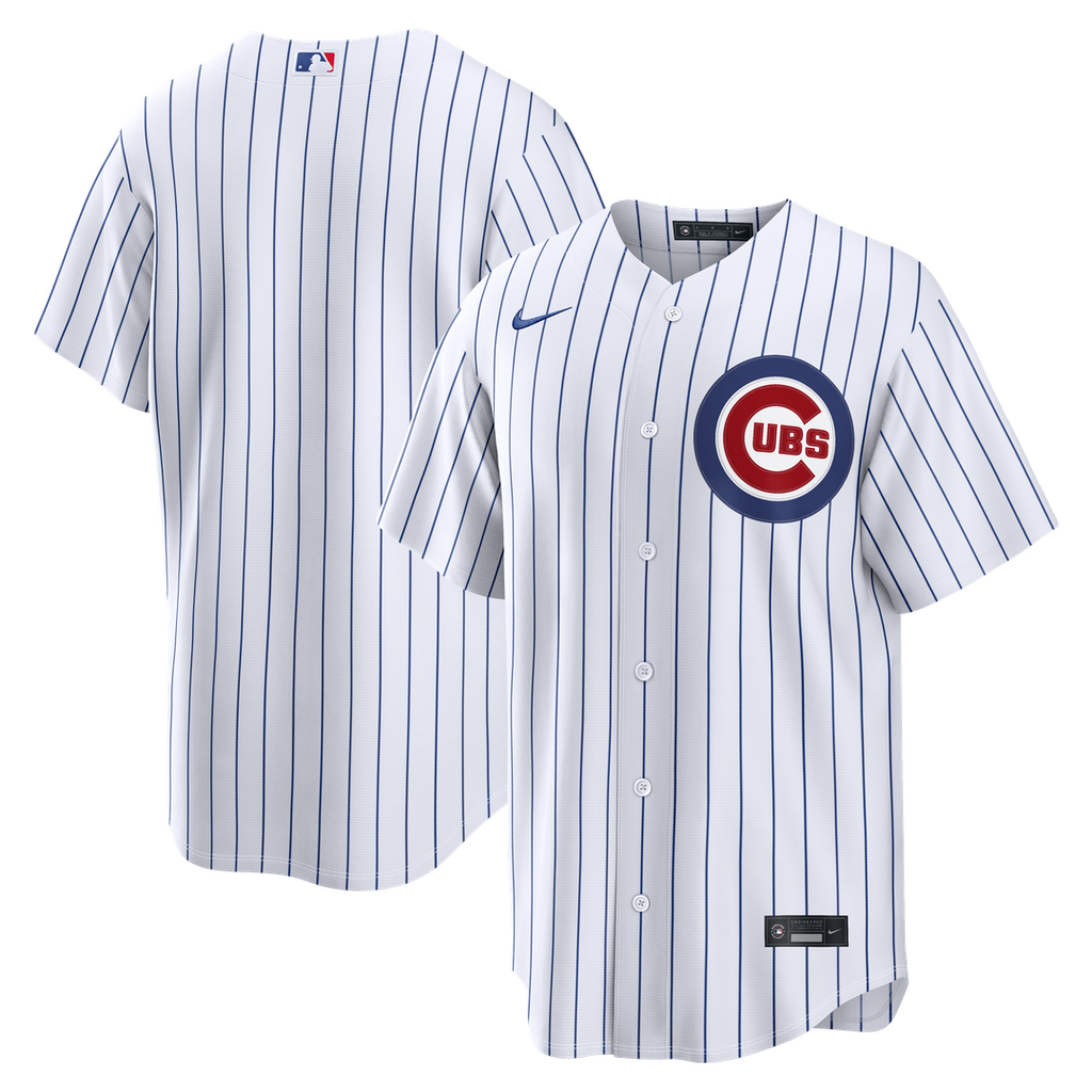 Chicago Cubs Nike White Replica MLB Jersey