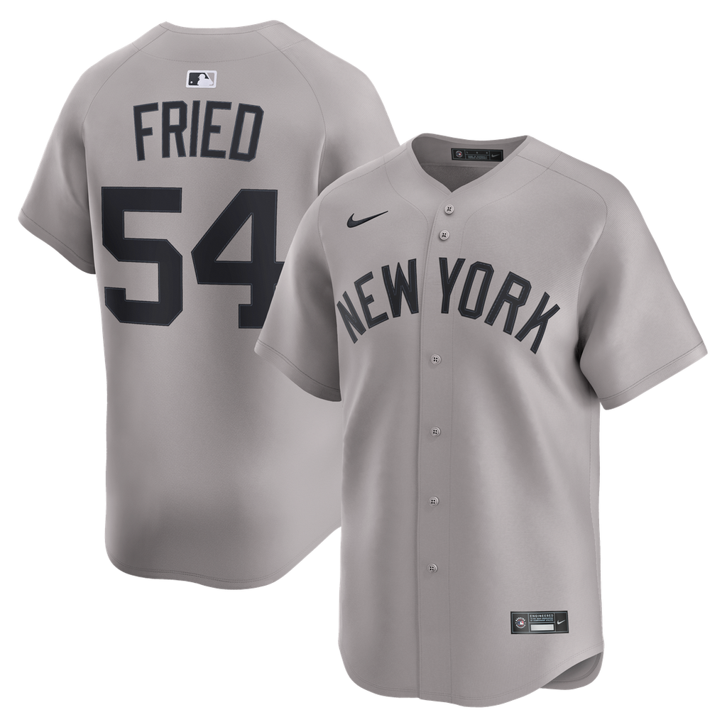 New York Yankees Nike Gray Authentic MLB Jersey