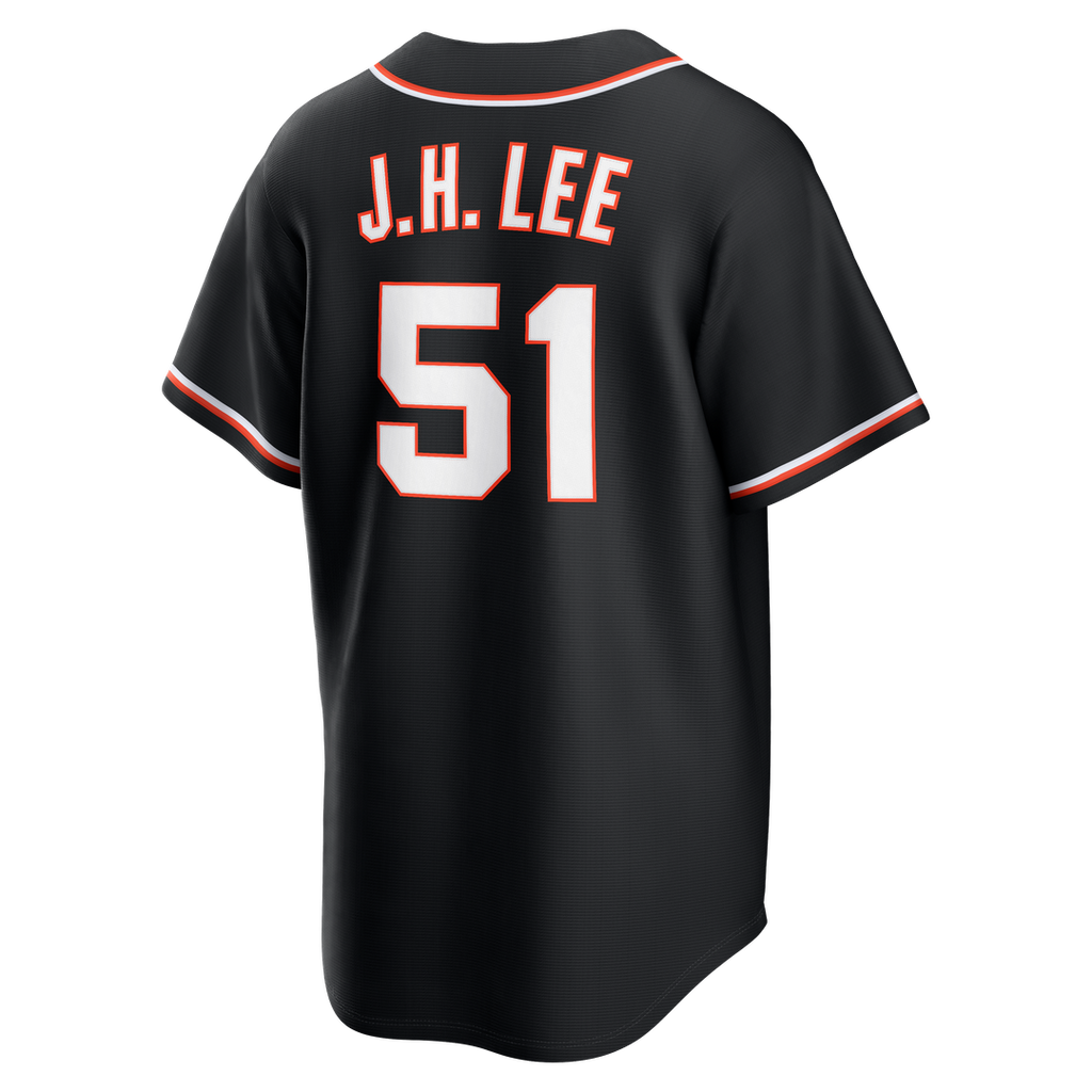 San Francisco Giants Nike Black Replica MLB Jersey