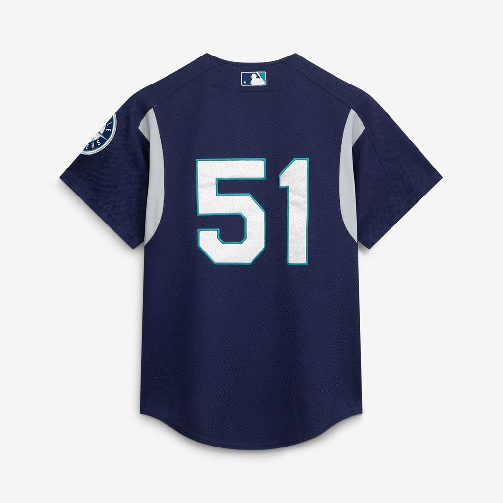 Seattle Mariners Mitchell & Ness Navy MLB Jersey