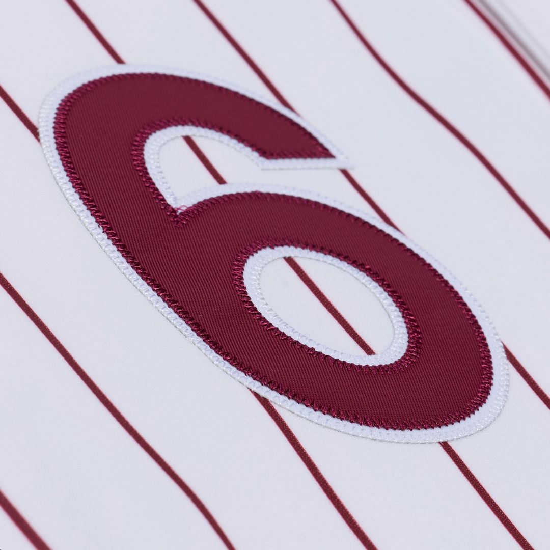 Philadelphia Phillies Mitchell & Ness White Authentic MLB Jersey