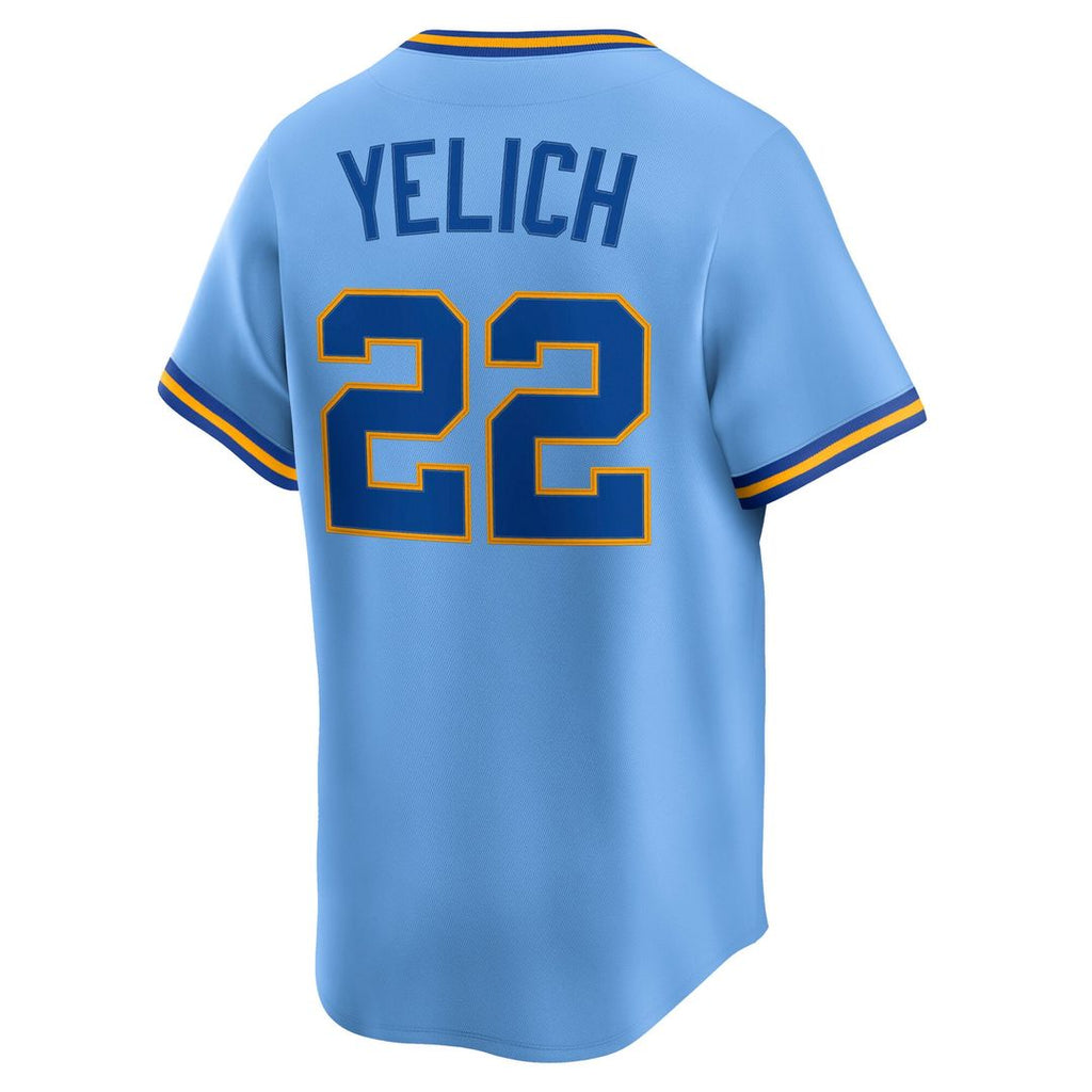Milwaukee Brewers Nike Blue MLB Jersey