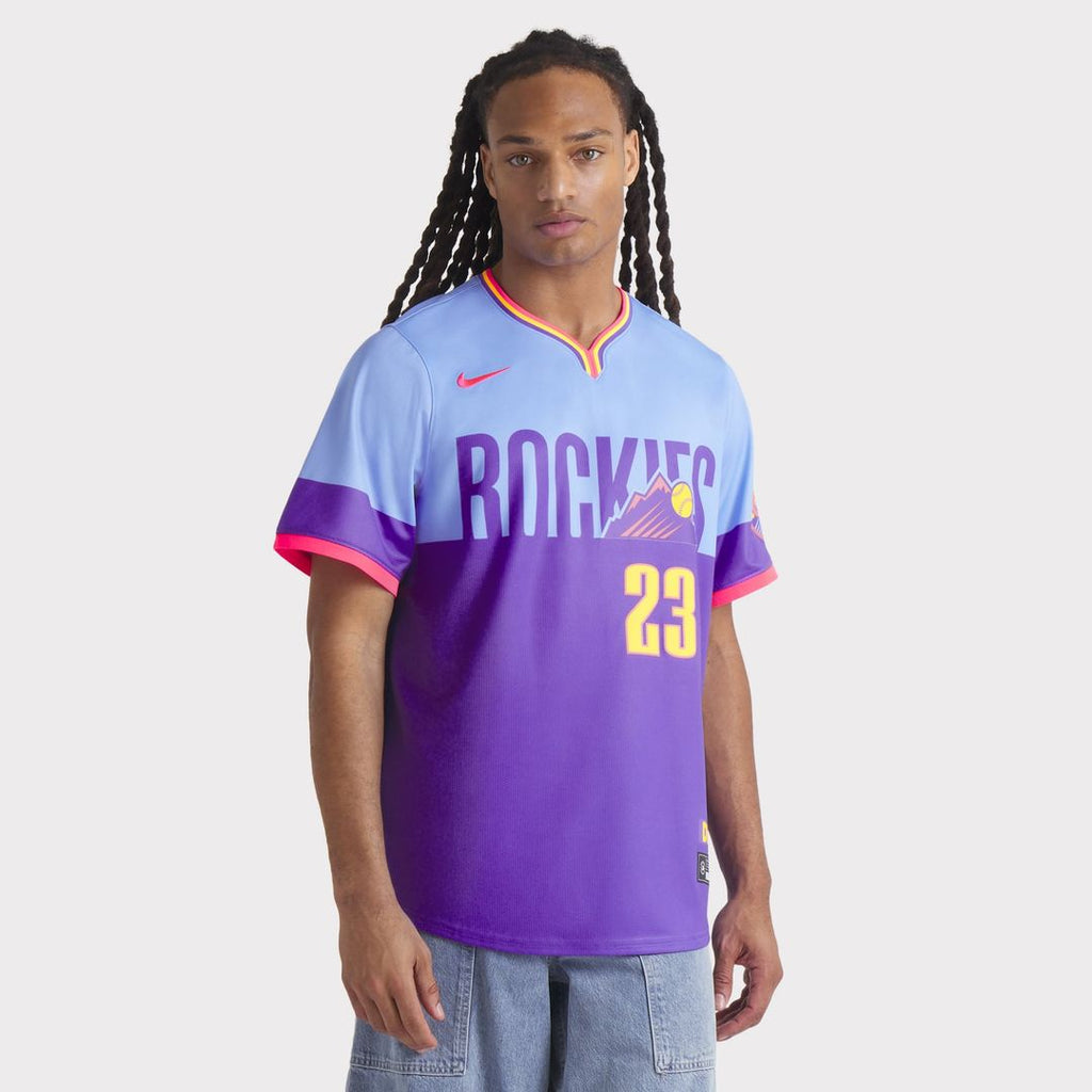 Colorado Rockies Nike Blue MLB Jersey