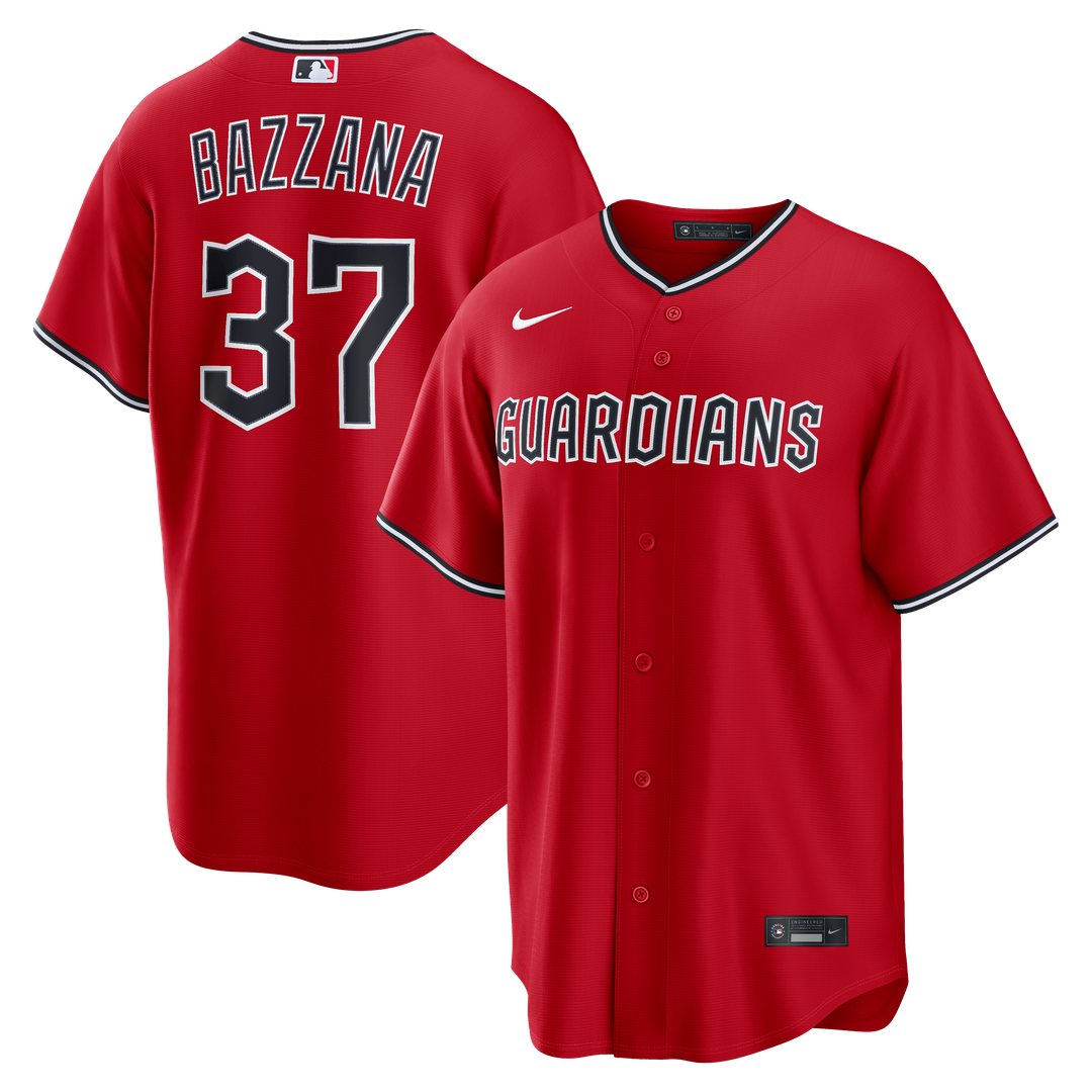 Cleveland Guardians Nike Red Replica MLB baseball jersey