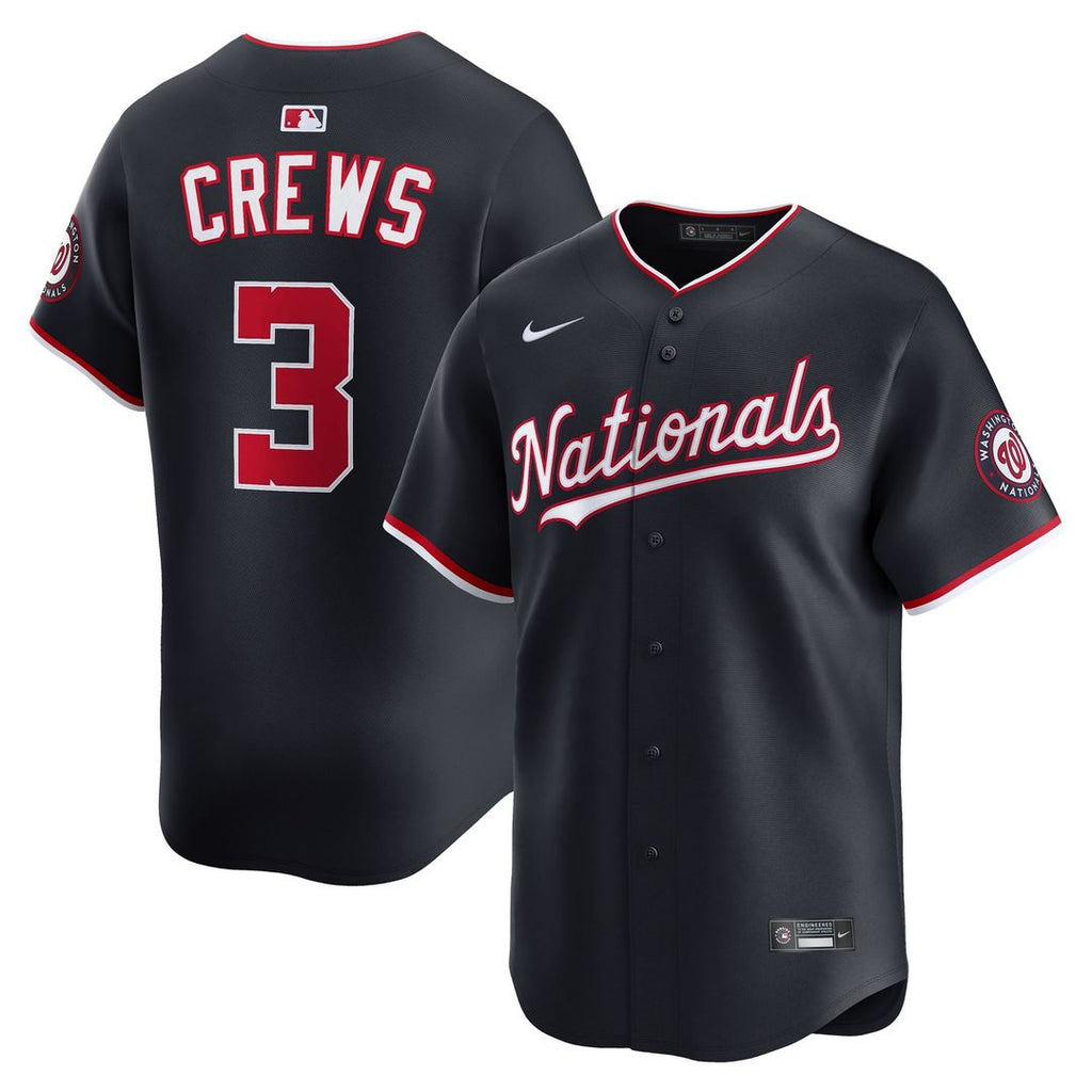 Washington Nationals Nike Navy Authentic MLB Jersey