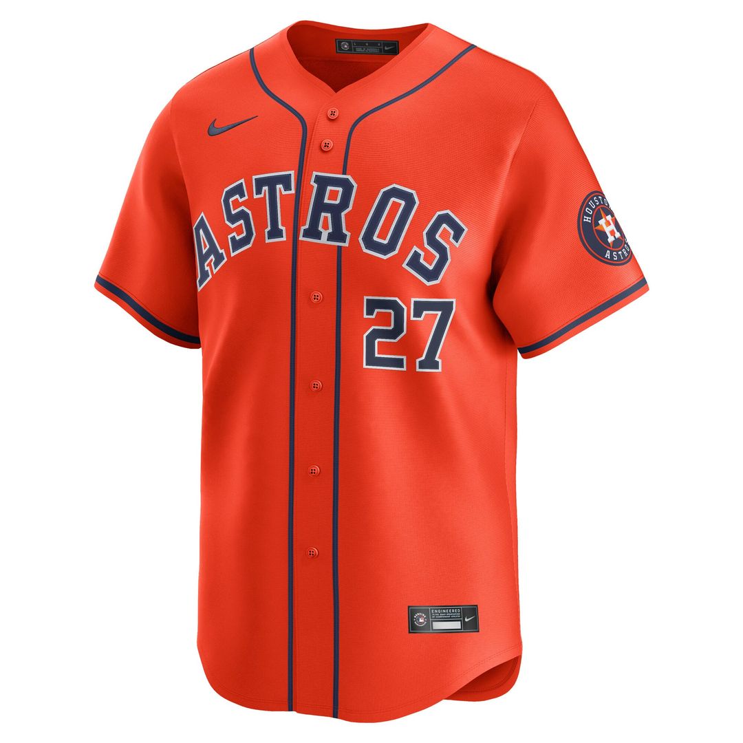 Houston Astros Nike Orange Authentic MLB Jersey