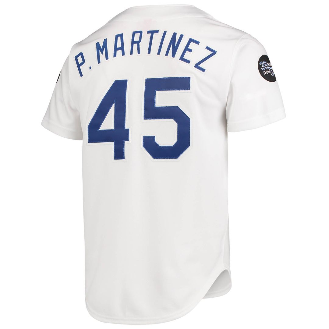 Los Angeles Dodgers Mitchell & Ness White Authentic MLB Jersey