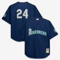 Seattle Mariners Mitchell & Ness Navy Authentic MLB Jersey