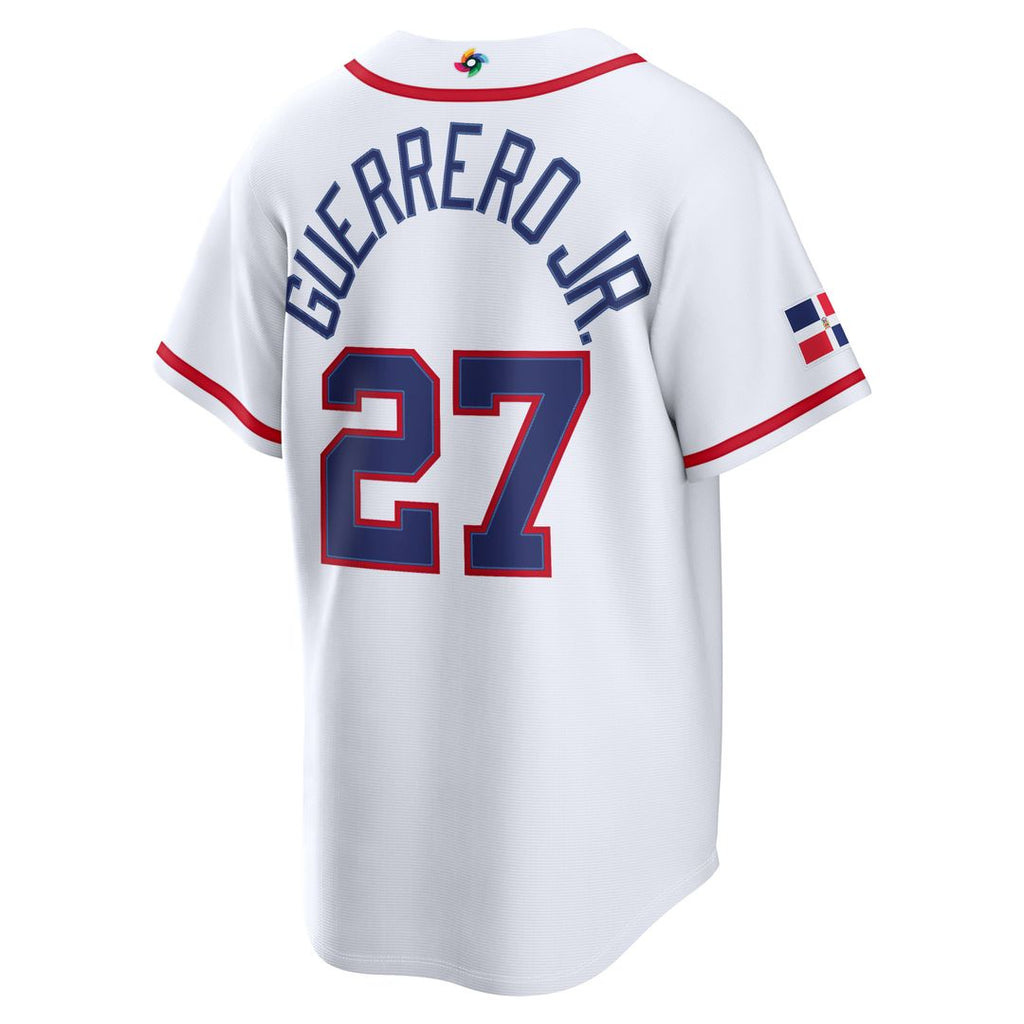 Dominican Republic Baseball Nike White MLB Jersey