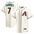 Arizona Diamondbacks Nike Cream Replica MLB baseball jersey