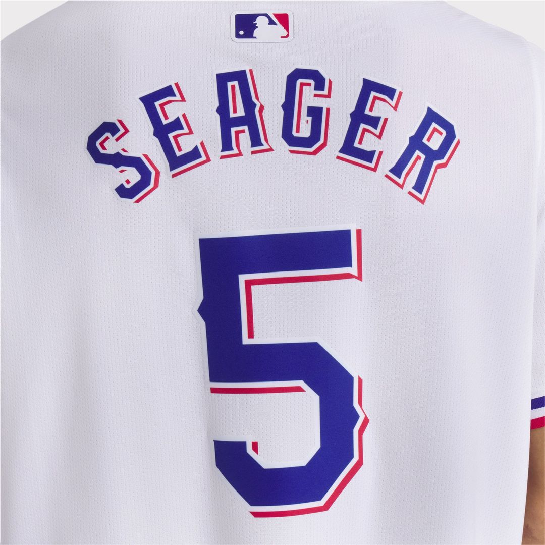 Texas Rangers Nike White MLB Jersey