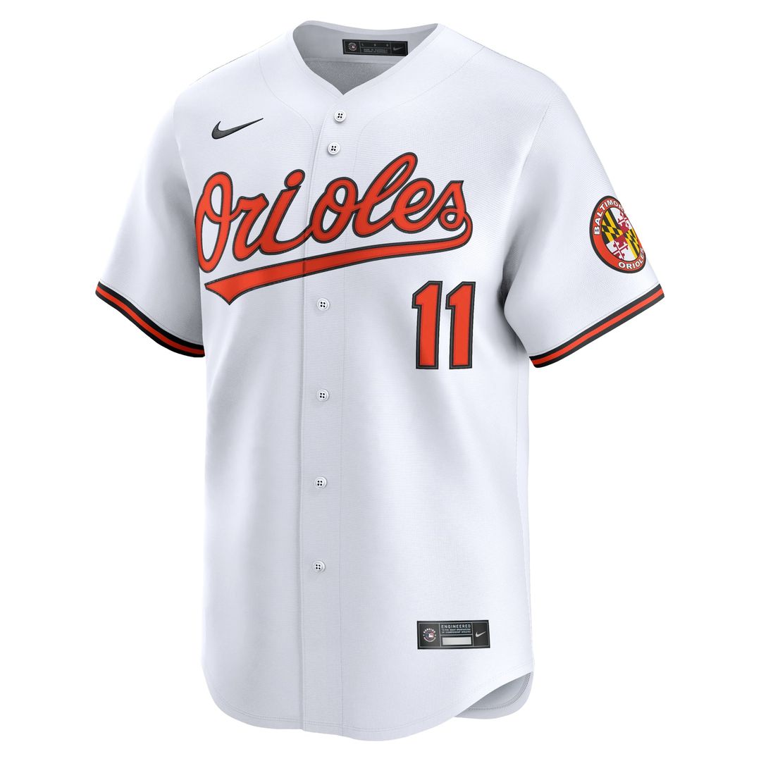 Baltimore Orioles Nike White Authentic MLB Jersey